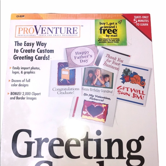 ProVenture Greeting cards software - Picture 1 of 4